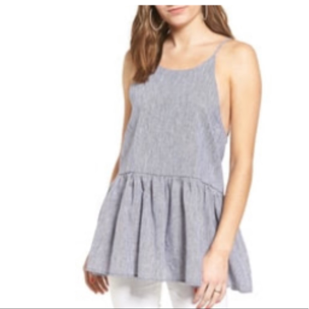 BP peplum tank